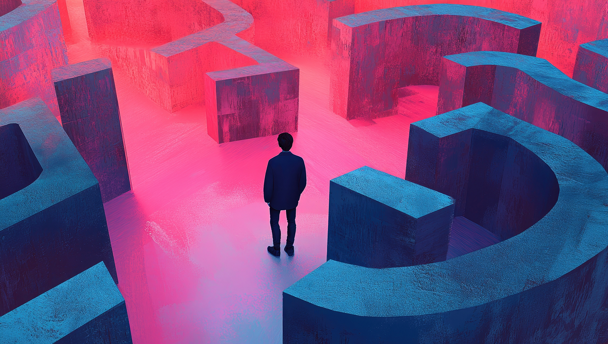 person looking worried